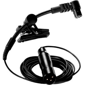 Apex Compact Clip-on Instrument Condenser Microphone