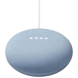 Google Nest Mini (2nd Gen) Smart Speaker - Sky | Best Buy Canada