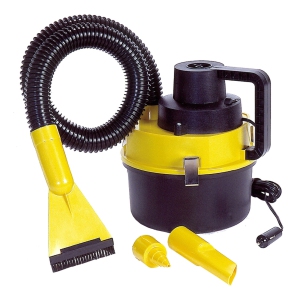 Koolatron 401- 572 Black 12 Volt Canister Vacuum