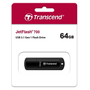 TRANSCEND INFORMATION 64GB JETFLASH 700 (TS64GJF700)