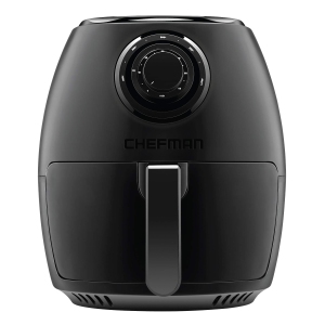 Chefman TurboFry 3.5L Air Fryer Dual Control Temperature, 60 Minutes Timer and Dishwasher Safe Basket Black