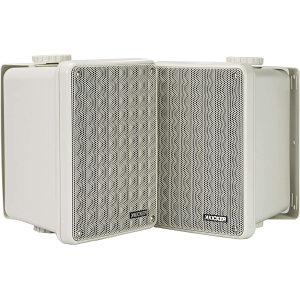 Kicker KB6 Outdoor/Indoor Speakers with Mounting Brackets (Grey)