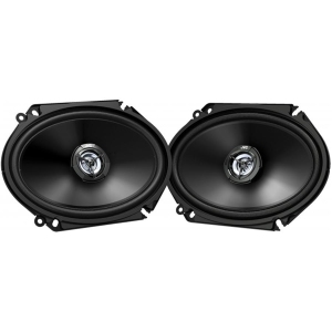 JVC CS-DR6821 6 x 8" 2-Way Coaxial Stereo Speakers 300W, For Car, Black