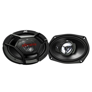 JVC CS-DR6931 6 x 9" 3-Way Coaxial Stereo Speakers 500W, For Car, Black
