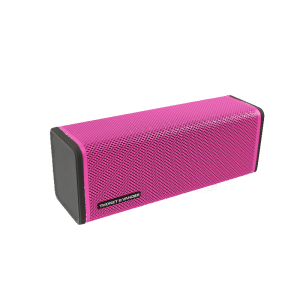 Thonet & Vander Frei Portable Bluetooth Speaker (Pink) Wireless (50 Peak Watts) IPX-4 - 8 Hr Rechargeable Battery