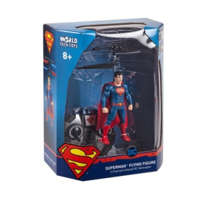 World Tech Toys Flying 6" Superman DC Comic Helicopter - 33216