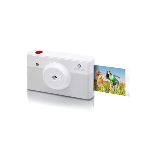 Minolta MNCP10-GY instapix Instant-Print Digital Camera (Gray)