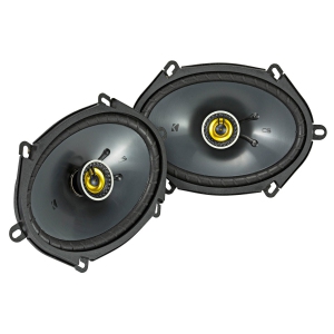 Kicker 46CSC684 6"x8" 2-Way Coaxial Car Speakers (Black)