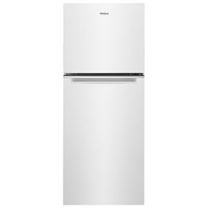 Whirlpool 24" 11.6 Cu. Ft. Top Freezer Refrigerator with LED Lighting (WRT312CZJW) - White