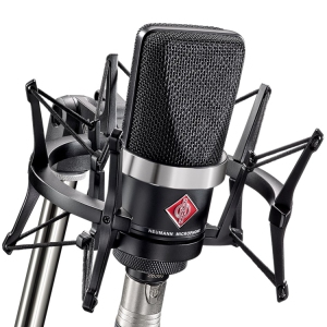 Neumann TLM 102 Studio Set Large Condenser Microphone - Black