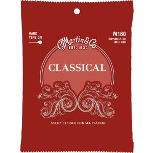 Martin Classical Guitar Strings - Silver Plated, Hard