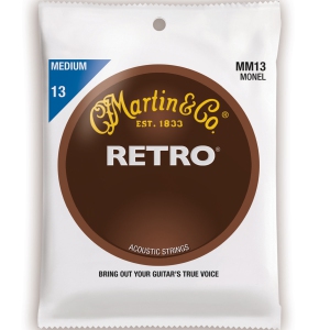 Martin Retro Acoustic Guitar Strings - Medium