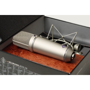 Neumann U 87 Ai Set Large Diaphragm Condenser Microphone - Nickel