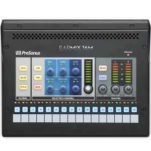 PreSonus EARMIX-16M EarMix 16M - 16x2 AVB-Networked Personal Monitor Mixer