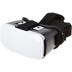 ONN White Virtual Reality VR Smartphone Headset for Apple or Android