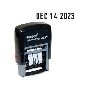 Trodat Printy 4820 Self Inking Dater Stamp (74005)