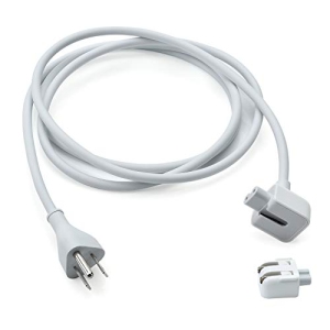 WESAPPINC Replacement US Plug Power Extension Cord Cable Compatible for Apple Mac iBook MacBook Pro 45W, 60W, 85W