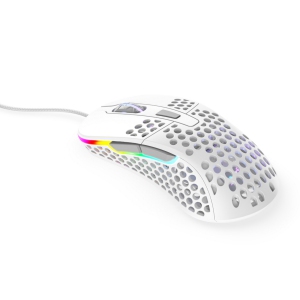 Xtrfy M4 RGB Lightweight Gaming Mouse - White