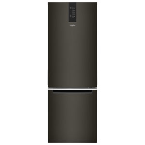 Whirlpool 24" 12.7 Cu. Ft. Bottom Freezer Refrigerator (WRB543CMJV) - Black Stainless