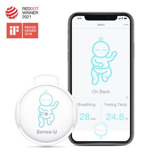 Sense-U Baby Breathing Monitor - Tracks Baby's Breathing