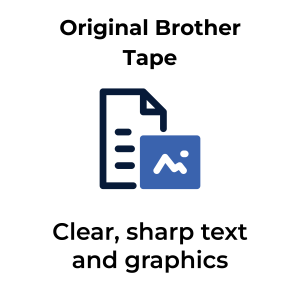 Zoomtoner Compatible BROTHER P-Touch Label Tape TZ-231 - 12mm (0.47") Black on White