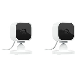 Blink Mini Wi-Fi Indoor 1080p IP Camera - 2 Pack - White