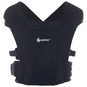 Ergobaby Embrace Three Position Baby Carrier - Solid Black