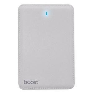 Boost BPB350 - 4000 mAh Power Bank with Lightning Adapter, White