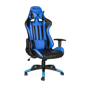 Xtrike Me GC-905 - Gaming Chair on Wheels, Adjustable and Ergonomic, Blue