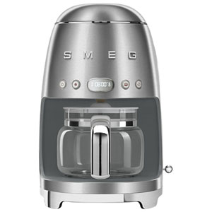 Smeg 50's Style Programmable Drip Coffee Maker - 10-Cup - Stainless Steel