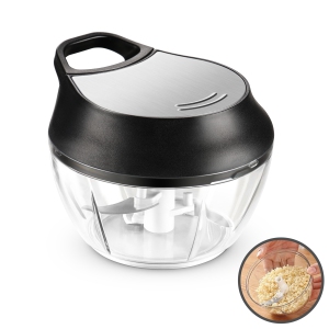 MotionGrey - Stainless Steel Multi Purpose Vegetable Cutter Chopper - Black