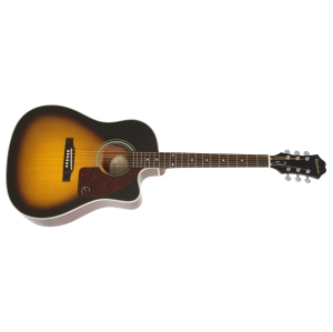 Epiphone J-15EC Deluxe w/Case - Vintage Sunburst