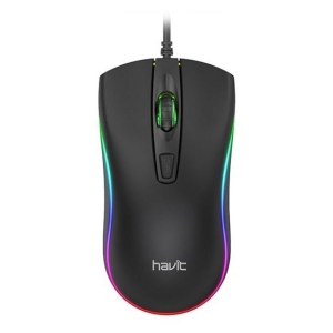 Havit HV-MS72 USB2.0 LED Gaming Optical Mouse_Black color