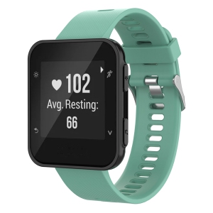 StrapsCo Silicone Rubber Watch Band Strap for Garmin Forerunner 30 & 35 - Mint Green