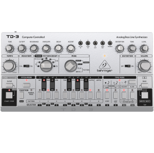 Behringer TD-3-SR Analog Bass Line Synthesizer (Silver)