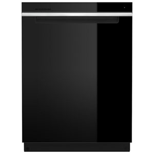 Whirlpool 24" 47dB Front-Control Dishwasher with Third Rack (WDTA50SAKB) - Black