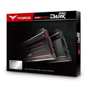 TEAMGROUP T-FORCE DARK PRO 8GBX2 DDR4 3200Mhz OVERCLOCKING Desktop Gaming Memory - Black (TDPGD416G3200HC16ADC01)