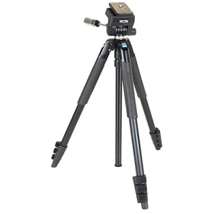 SLIK Video Sprint III w/Sprint Video Head for Mirrorless/DSLR Sony Nikon Canon Fuji Cameras and More - Black (617-521)