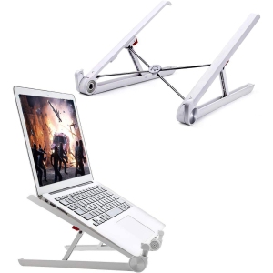 DURAMEX (TM) Portable Laptop Desk Stand Foldable Ventilated for MacBook and Notebook