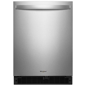 Whirlpool 5.1 Cu. Ft. Freestanding Bar Fridge (WUR50X24HZ) - Stainless Steel