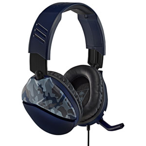 Turtle Beach Ear Force Recon 70 Over-Ear Gaming Headset for Xbox Series X|S / Xbox One / PC / PS4 / PS5 / Nintendo Switch - Blue Camo