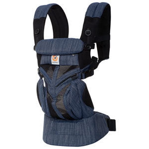 Ergobaby Omni 360 Cool Air Mesh Four Position Baby Carrier - Indigo