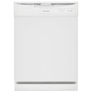 Frigidaire 24" 62dB Front-Control Energy Save Dry Option Dishwasher (FDPC4221AW) - White