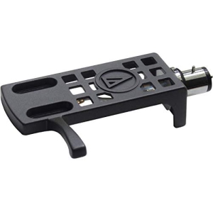 Audio-Technica AT-HS10BK 1/2" Universal Headshell for 4-Pin Turntable Cartridges, Black