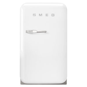 Smeg 50's 1.2 Cu. Ft. Freestanding Bar Fridge (FAB5URWH3) - White