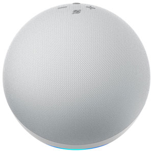 Amazon Echo (4th Gen) Smart Home Hub with Alexa - Glacier White