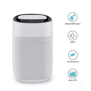 JS Vanguard 2.0 - 2-in-1 Air Purifier HEPA and Dehumidifier. Designed for small spaces. Now with mobile APP support *NEW AND IMPROVED*