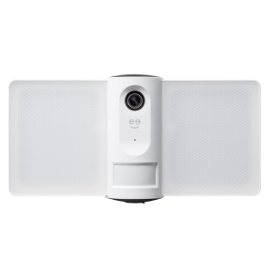 Geeni Sentry Smart Wi-Fi Floodlight and 1080P HD Security Camera - White