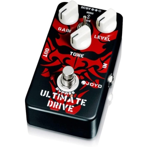 JOYO Ultimate Drive Overdrive Pedal and Rich Bordering-on-Distortion Overdrive for Electric Guitar Effect (JF-02)