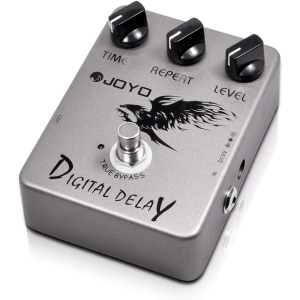 JOYO Digital Delay Effect Pedal Closely Reproduce the Sounds of Analog Delay 25ms-600ms for Electric Guitar Effect